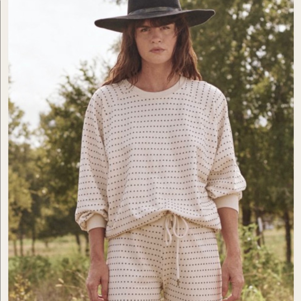 The Great Swiss Dot Sweatshirt size 2